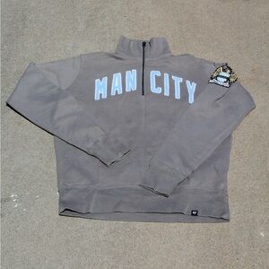 Man City Quarter Zip Sweatshirt